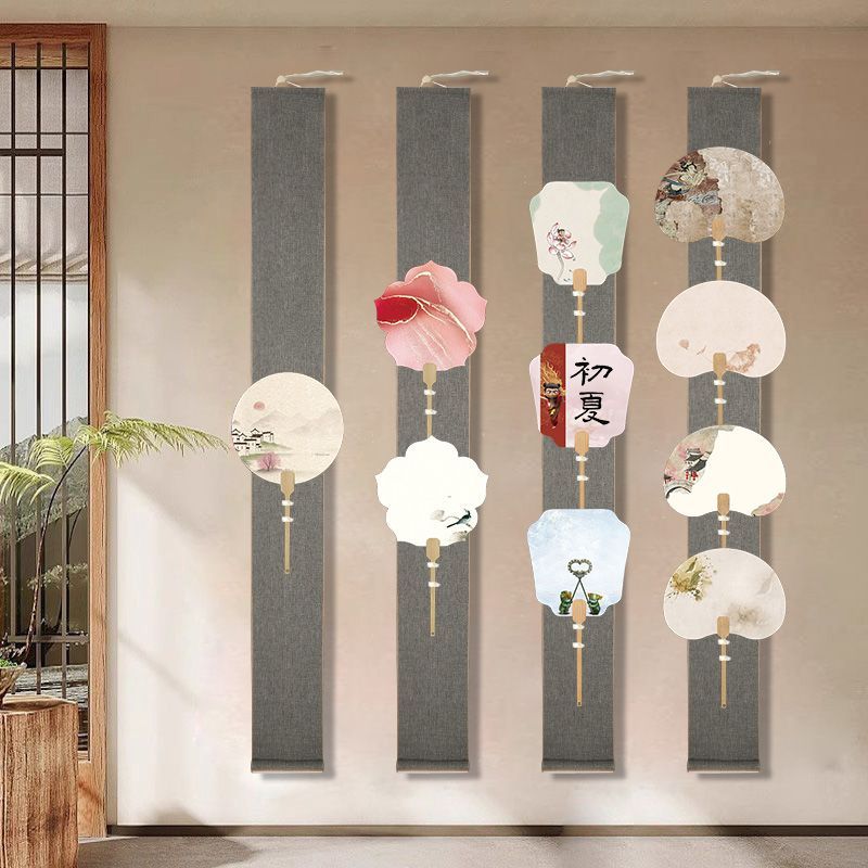 Exhibition Of Art And Craft - Hanging Scroll Rack Stand Holder for