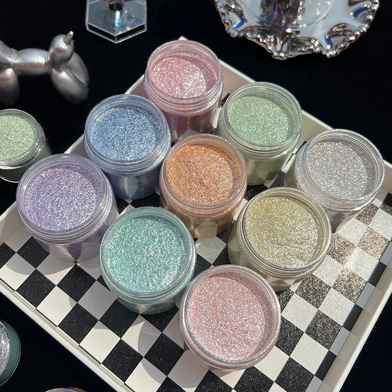 Resin Pigment Powder - Mermaid Diamond Glitter Mica Powder, Shiny