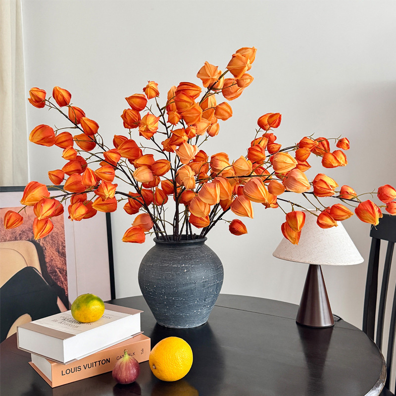 Art Craft Vase - Artificial 1m Lantern Flower Branch Wedding