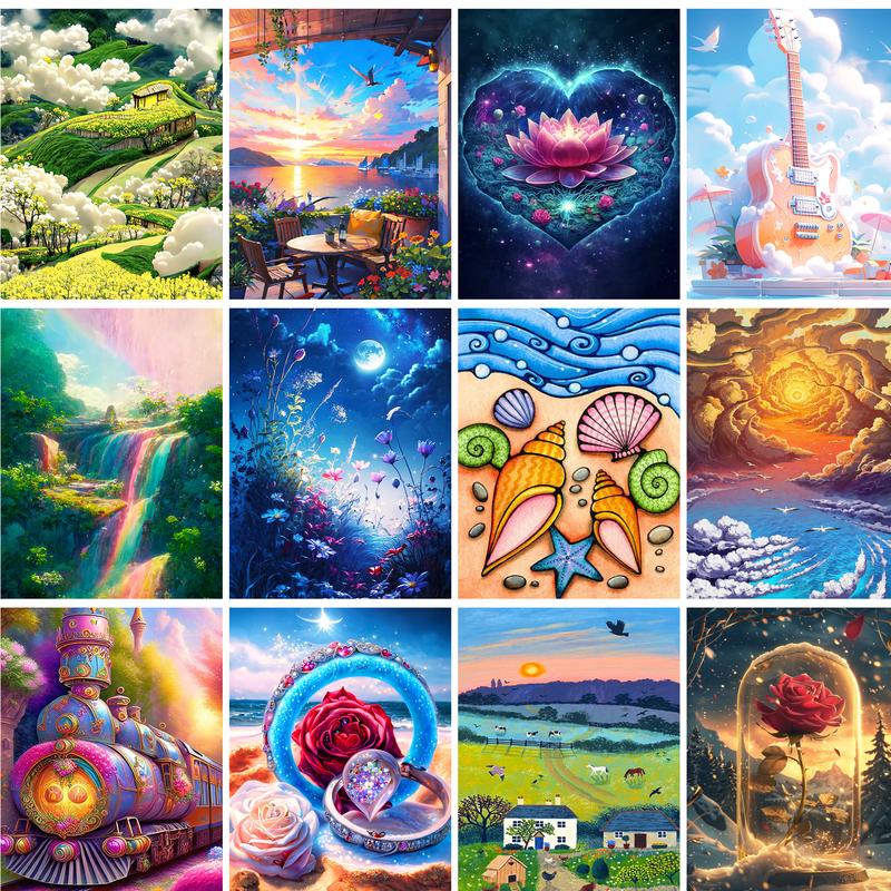 Art Craft Picture - GATYZTORY Painting By Numbers Craft Kit