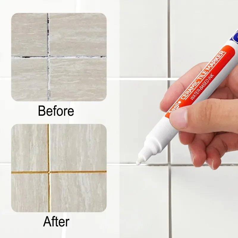 Mosaic Tile Supply - 12 Color White Waterproof Tile Marker