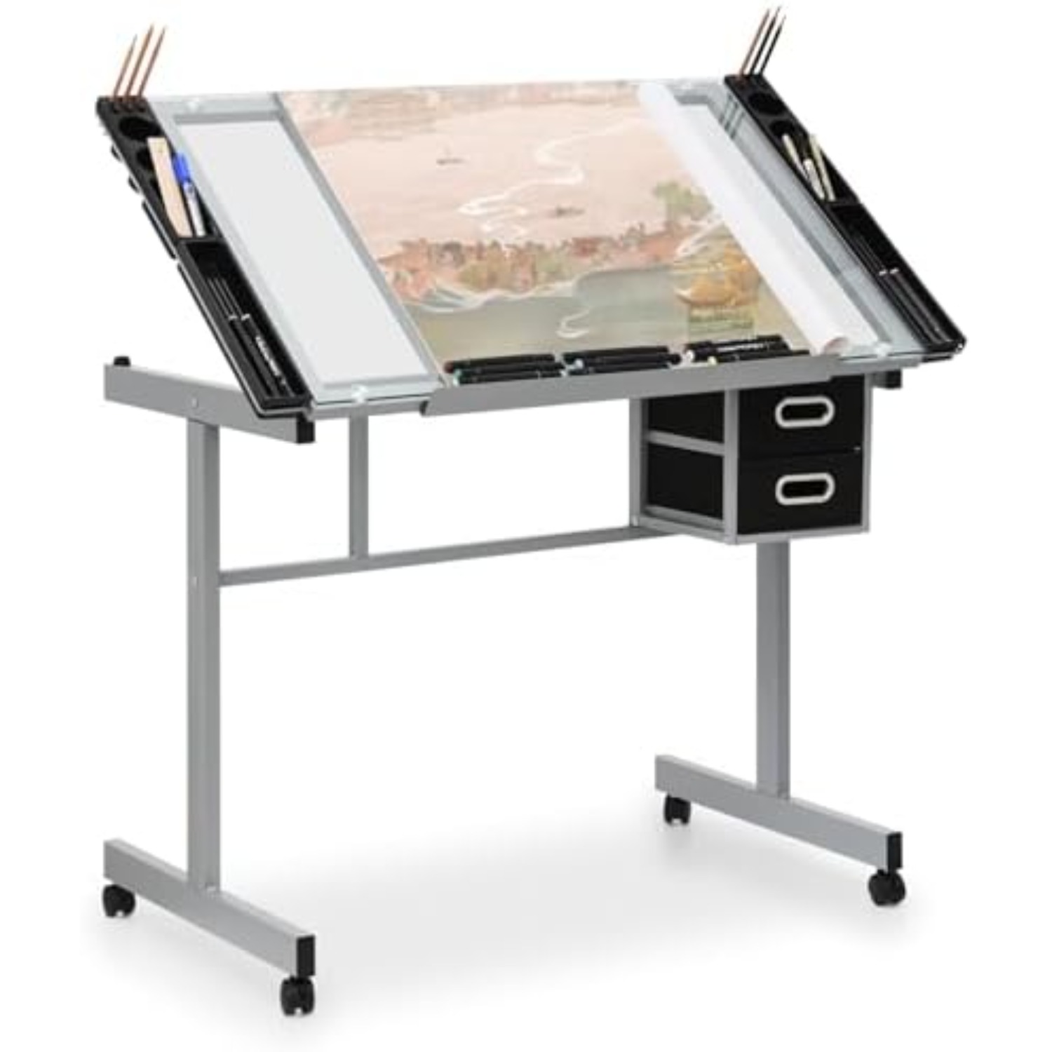Art & Craft Kids Salon - Professhional Drafting Table for Adults Teens,