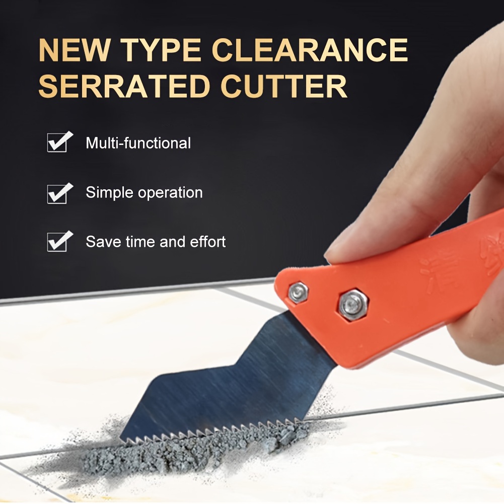 Mosaic Tile Supply - Professional Ceramic Tile Grout Remover Serrated