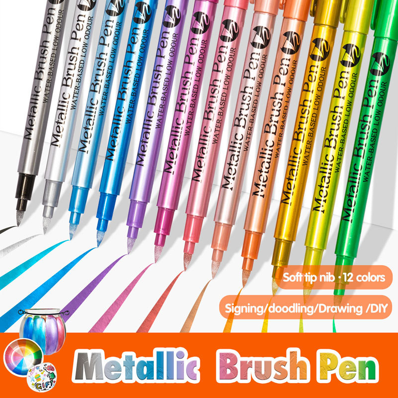 Resin Pigment Powder - 1pc Colors Metallic Waterproof Permanent Marker