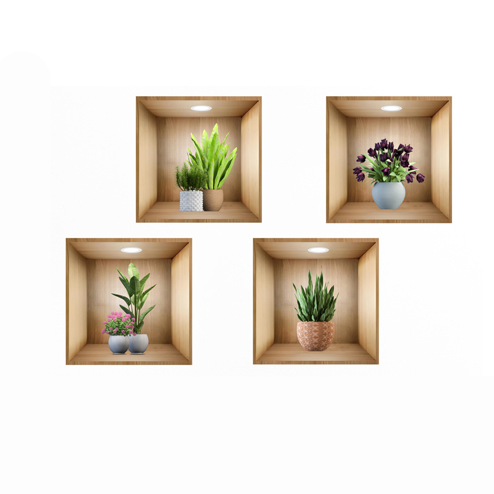 Art Craft Easy With Paper - Indoor Plant Decor 3D Vinyl Art