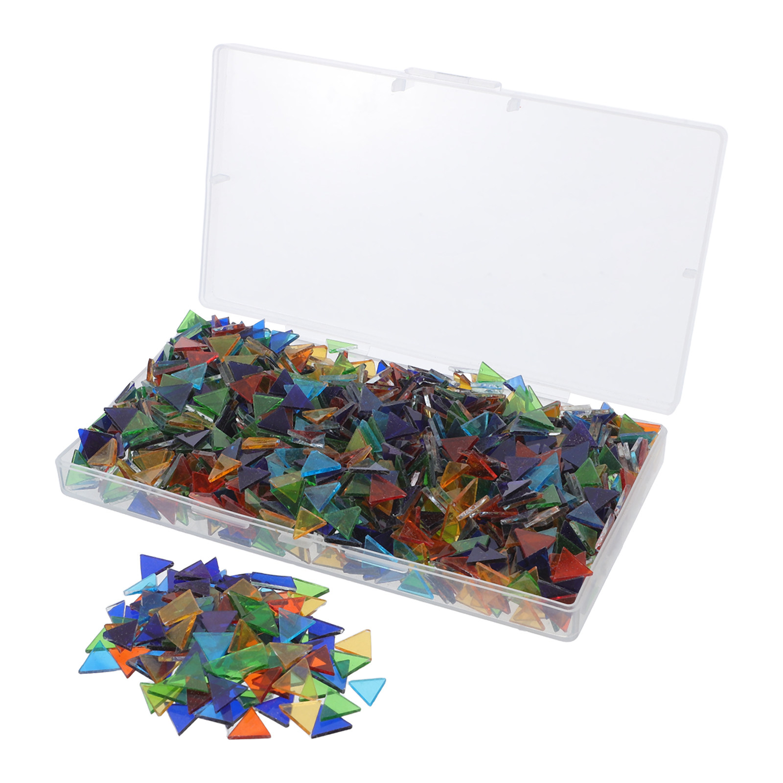 Mosaic Tile Supply - 1273 Pcs Crafts Glass Mosaic Tiles
