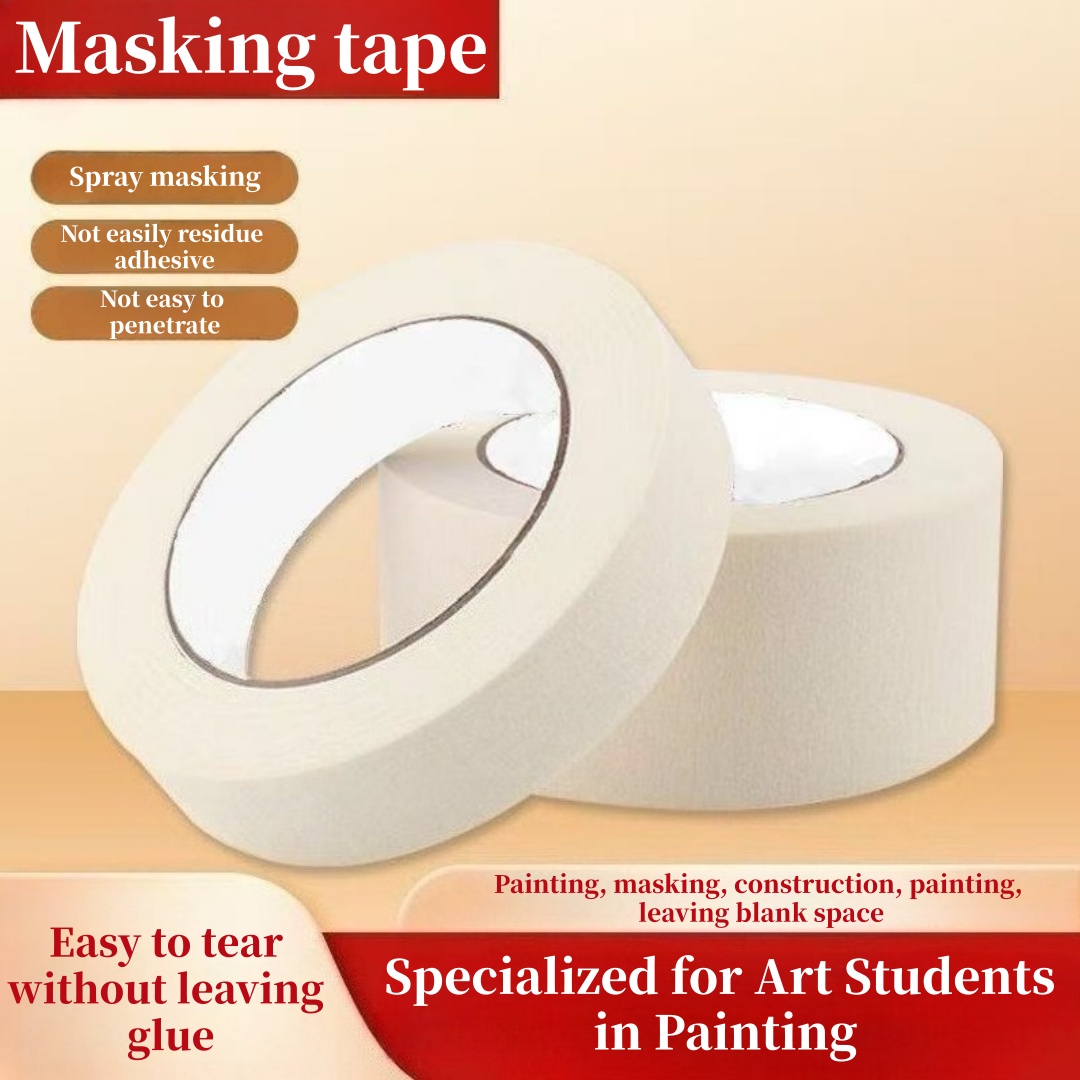 Masking tape, beige color, 8 p - Art Craft Easy With Paper recension och pris