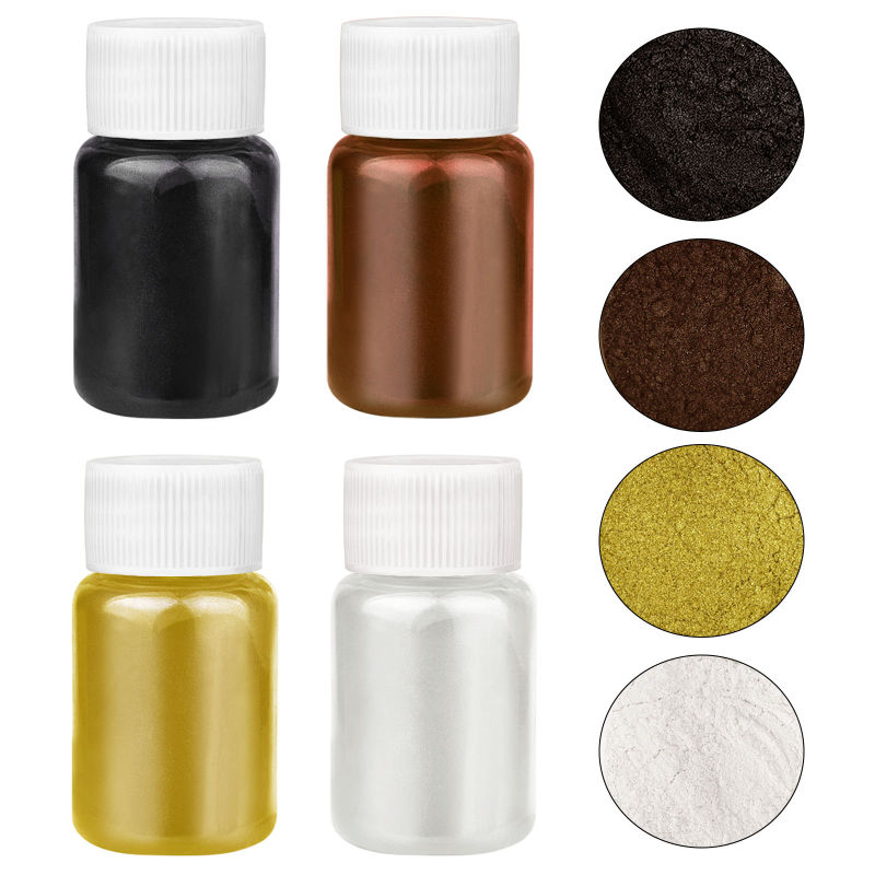 4 Colors/Set Pearlescent Powde - Resin Pigment Powder recension och pris