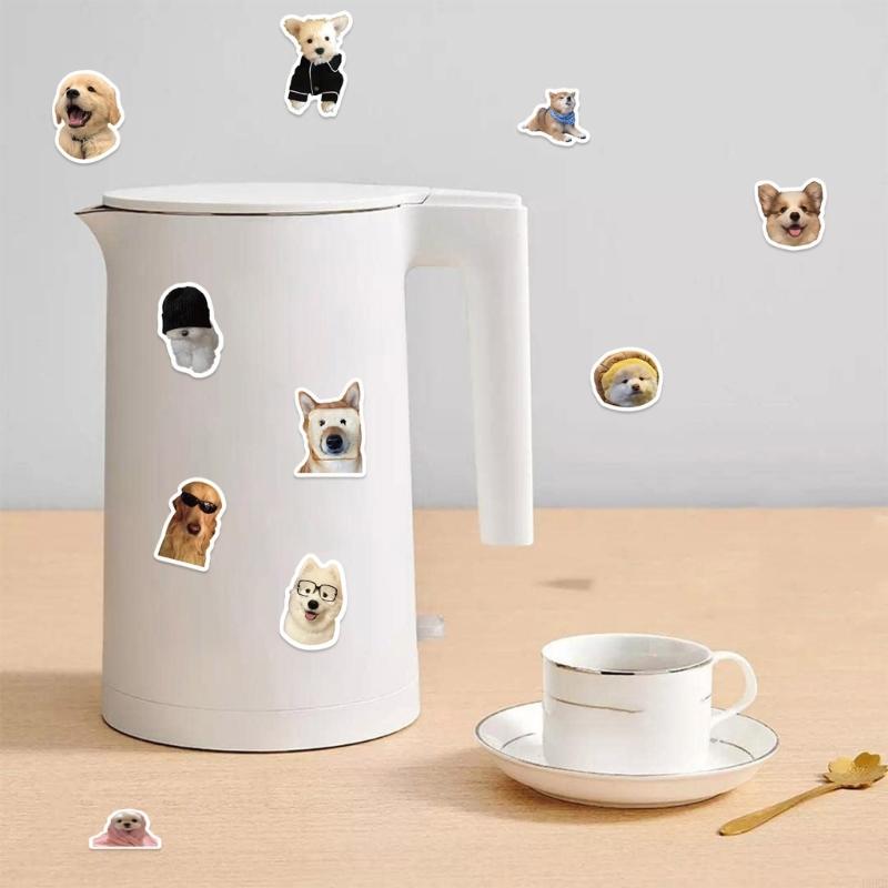 Creative Dog Face Stickers Pap - Art Craft Easy With Paper recension och pris