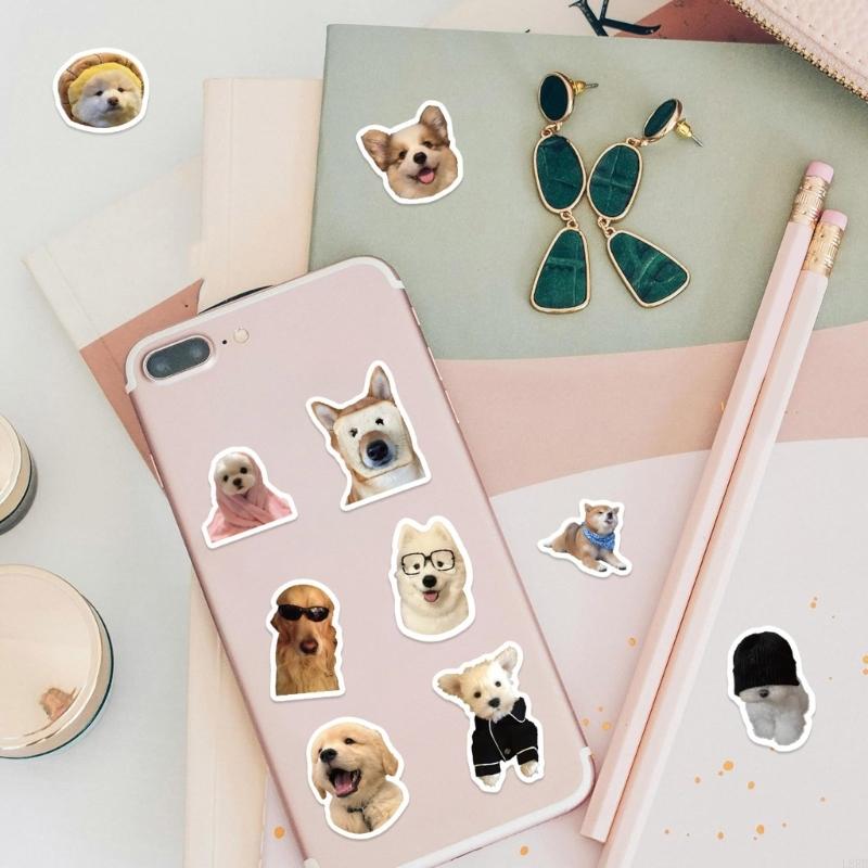 Creative Dog Face Stickers Pap - Art Craft Easy With Paper recension och pris