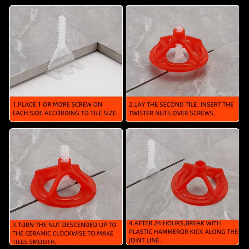 Tile Leveling System Base Plat - Mosaic Tile Supply recension och pris