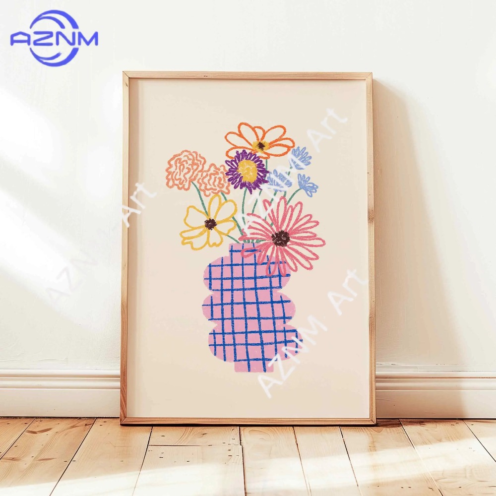 1/3pcs Abstract Flower Vase Pa - Art Craft Vase recension och pris