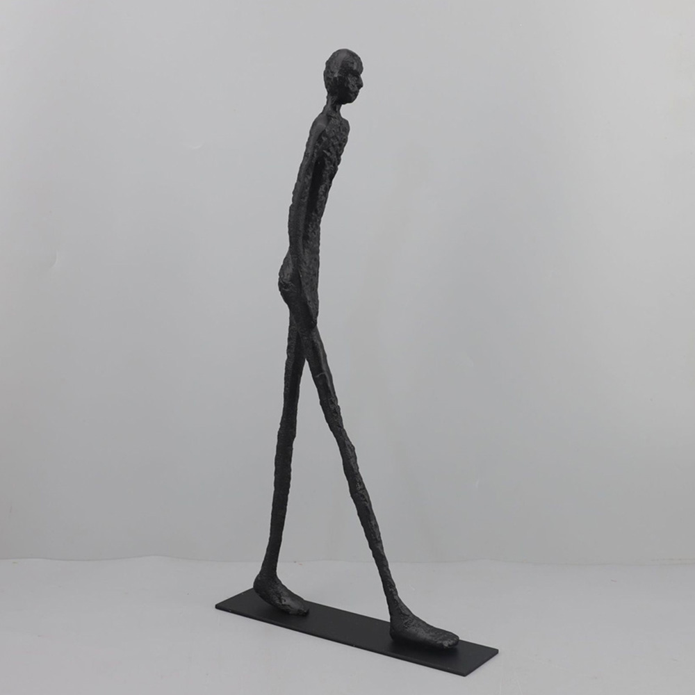Walking Man Statue Room Decor  - Art Craft New Year recension och pris