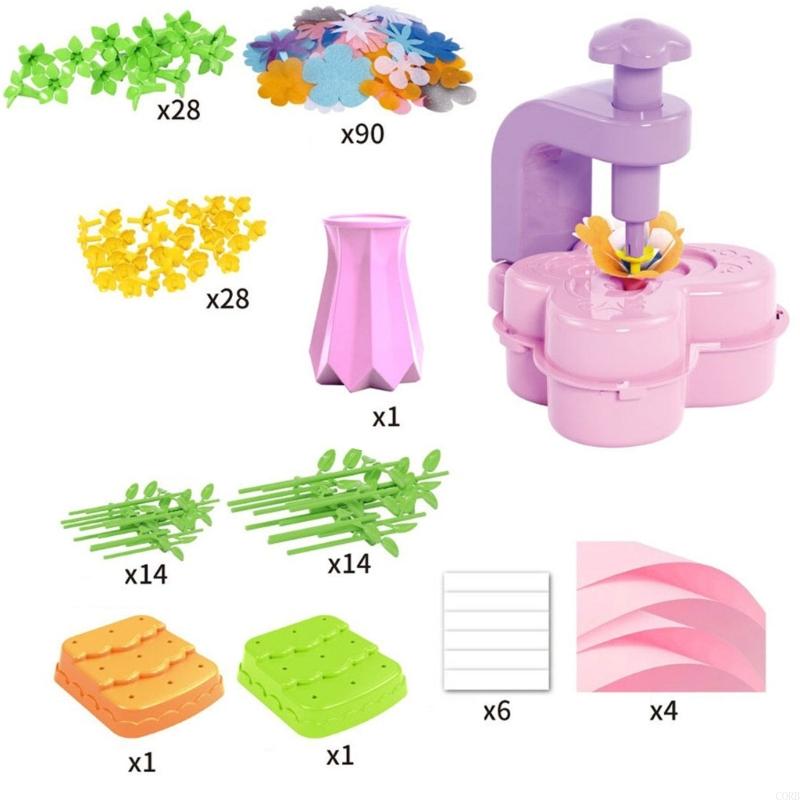 CORB Children Fabric Flower Bo - Art Craft Easy With Paper recension och pris