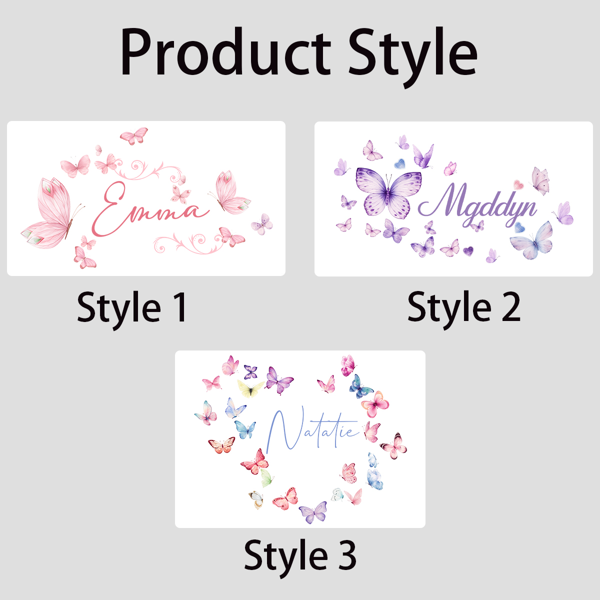 Custom Butterfly Cartoon Wall  - Art Craft Butterfly recension och pris