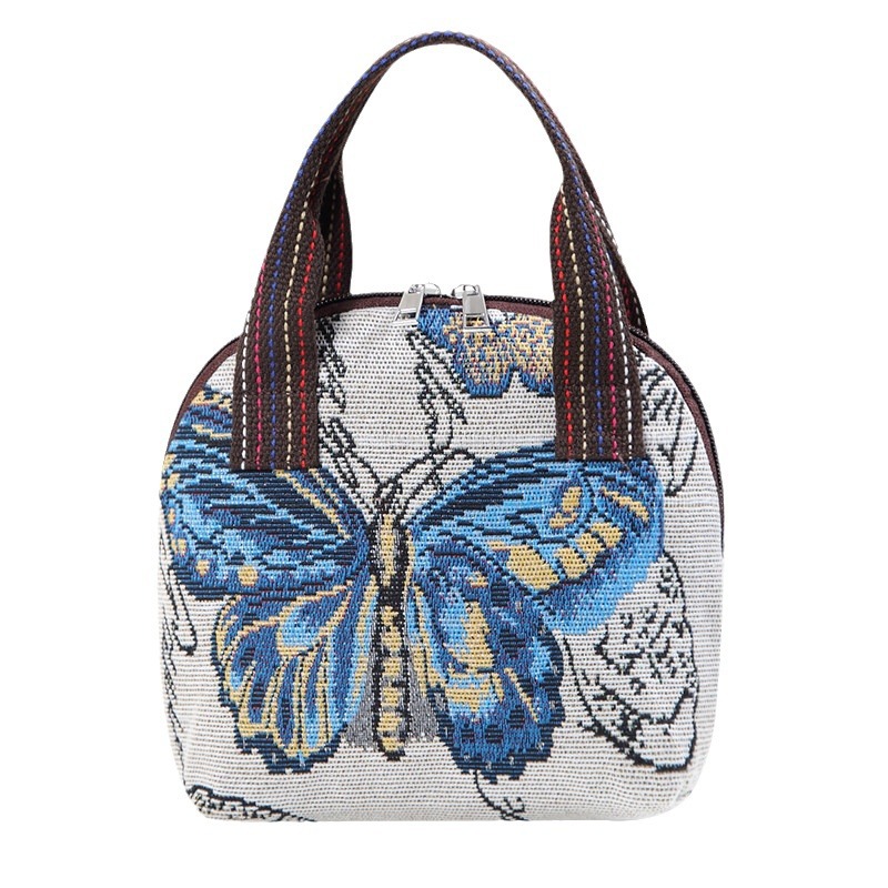 Butterfly Embroidery Top Handl - Art Craft Butterfly recension och pris