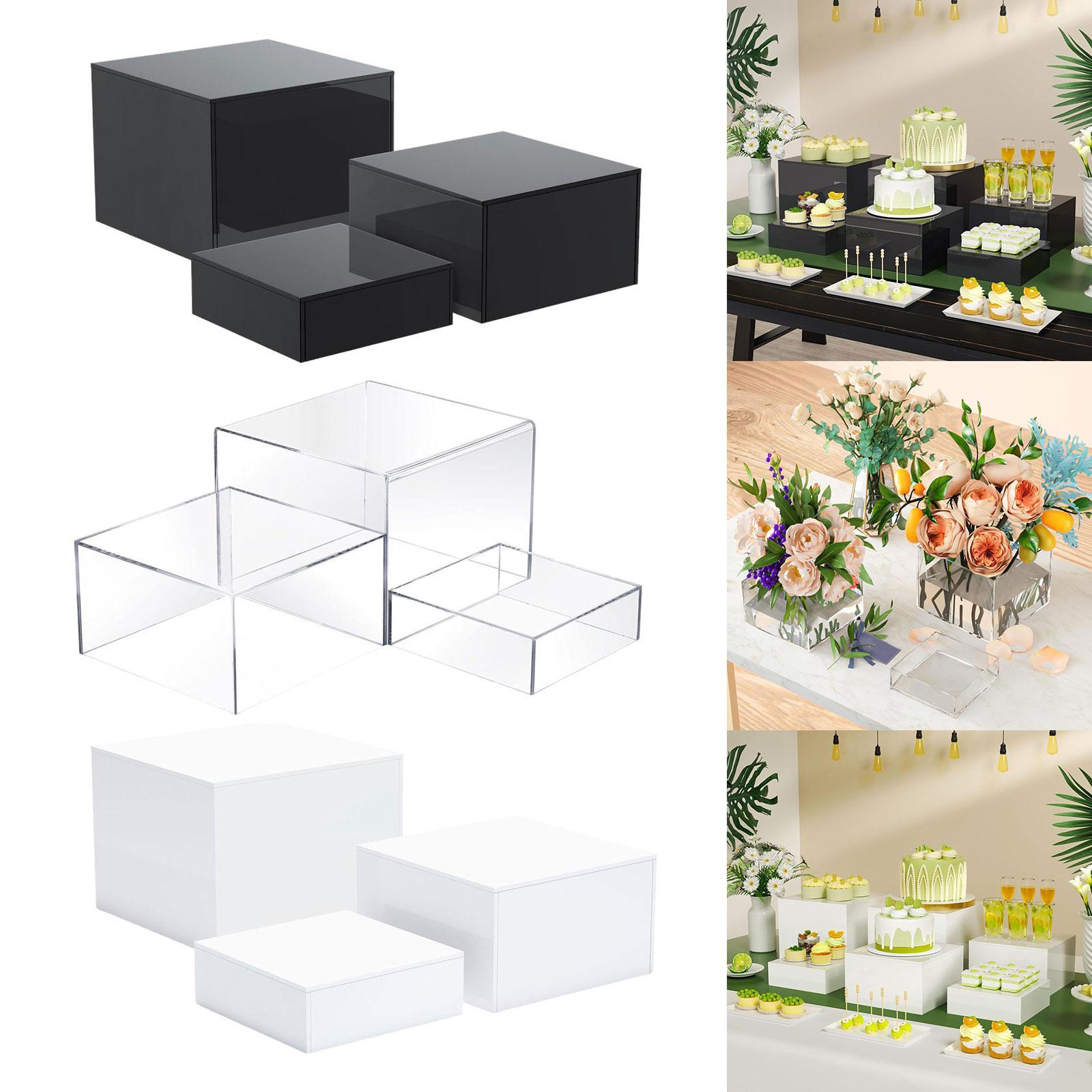 3Pcs Buffet Risers (Different  - Exhibition Of Art And Craft recension och pris
