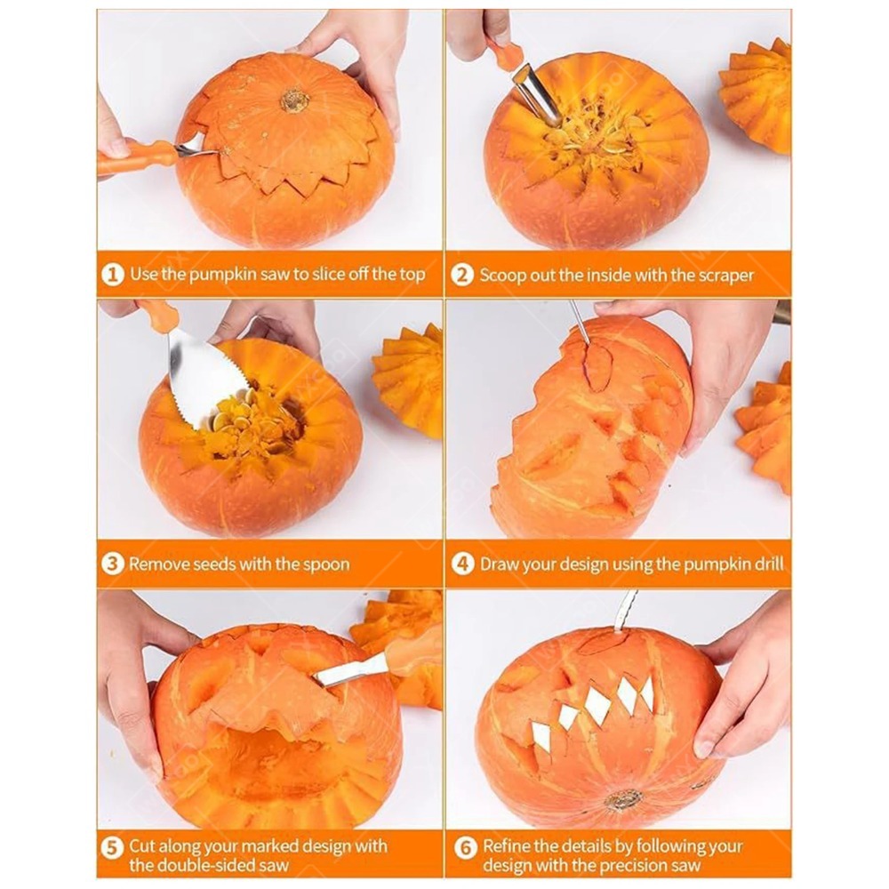 Halloween  Pumpkin  Carving  C - Art Craft Halloween recension och pris