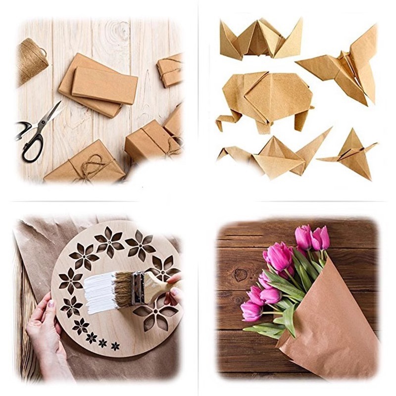 Brown Kraft Paper Ideal For Gi - Art Craft Halloween recension och pris