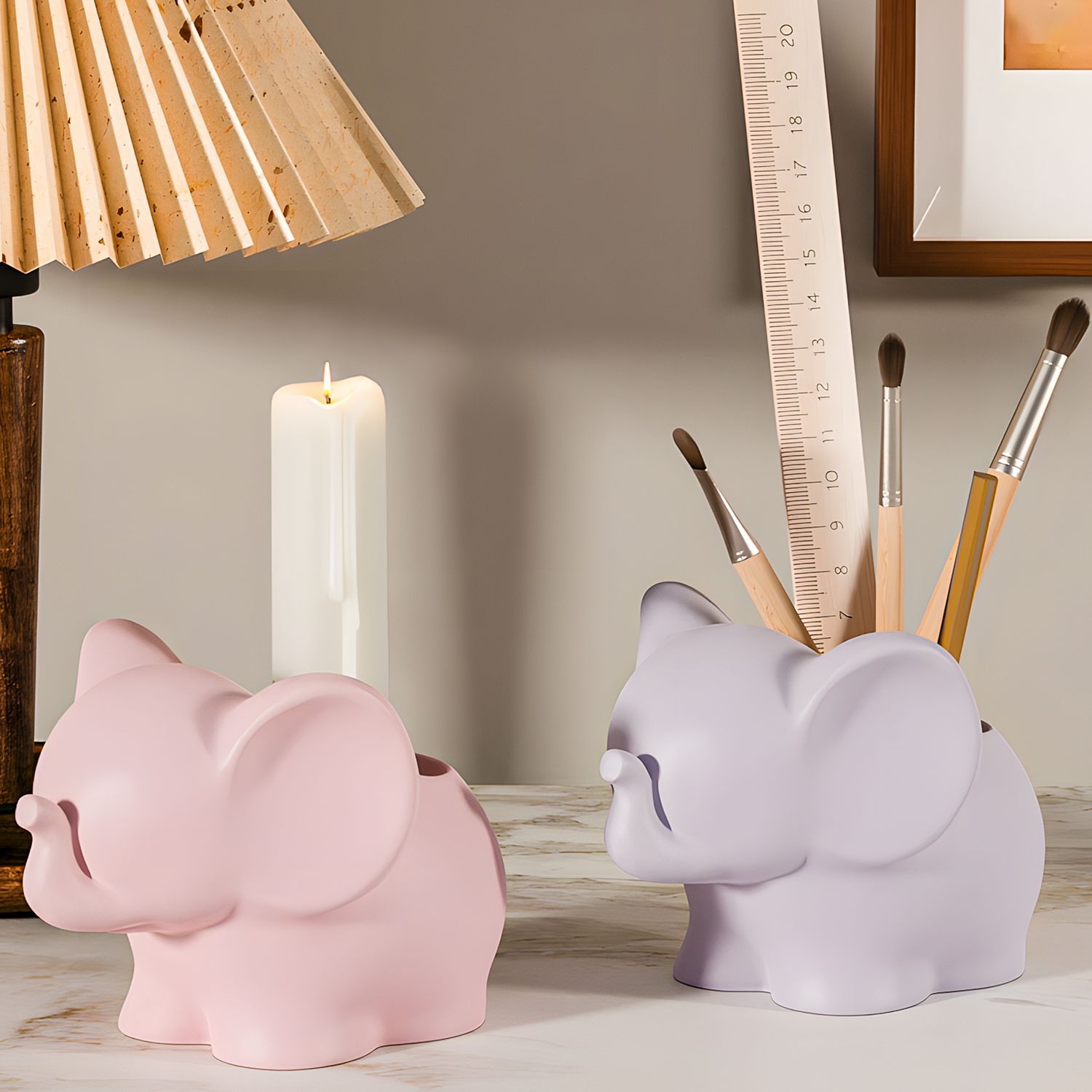 DIY Elephant Storage Cup Resin - Art Craft Vase recension och pris