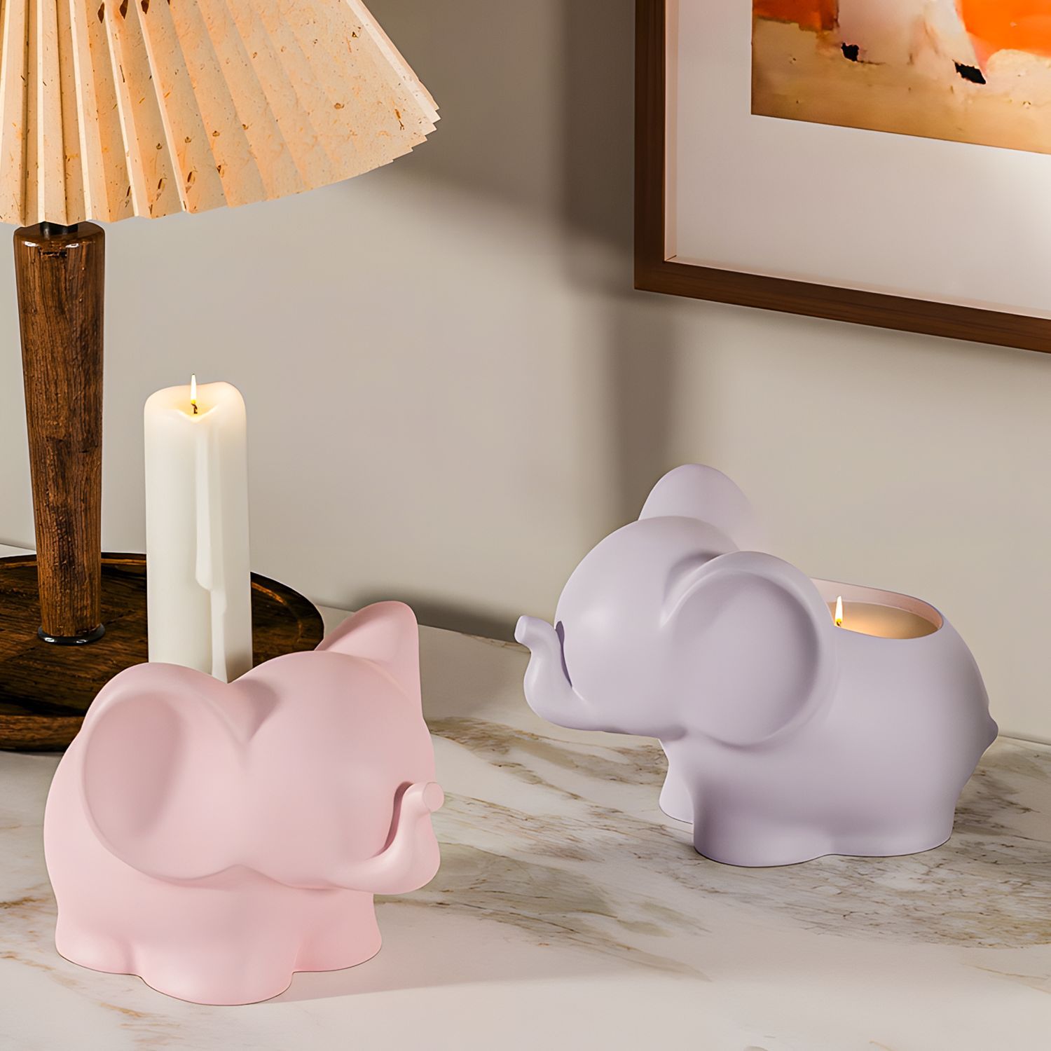 DIY Elephant Storage Cup Resin - Art Craft Vase recension och pris
