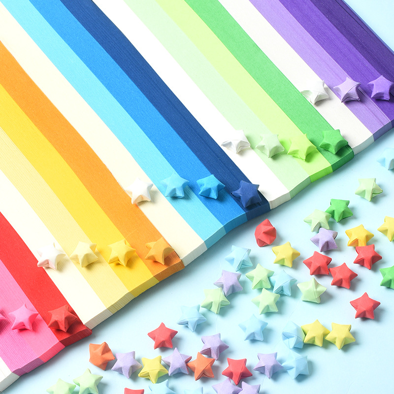 540 Sheets Star Origami Paper  - Art Craft Halloween recension och pris