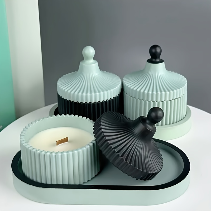 4pcs Silicone Molds Oval Tray  - Art Craft Vase recension och pris