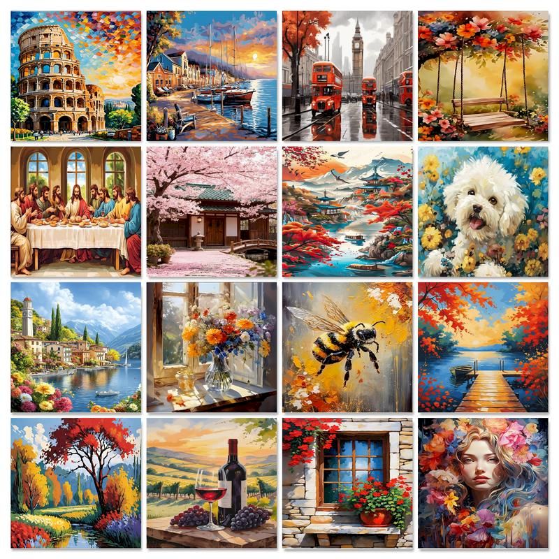 CHENISTORY Painting By Number  - Art Craft Picture recension och pris
