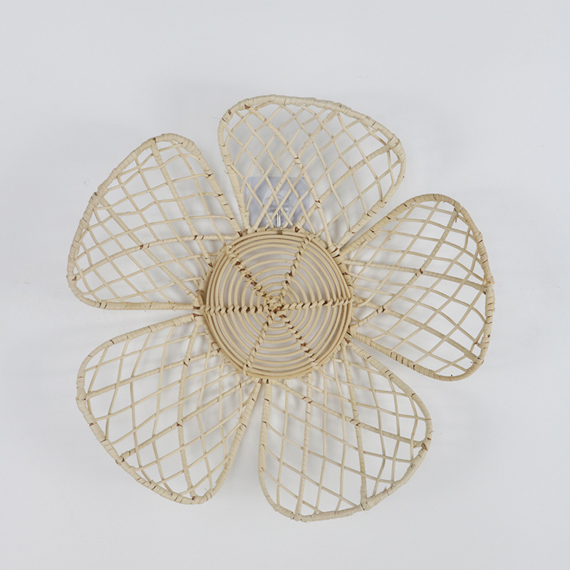 INS Nordic Woven Rattan Flower - Art Craft New Year recension och pris