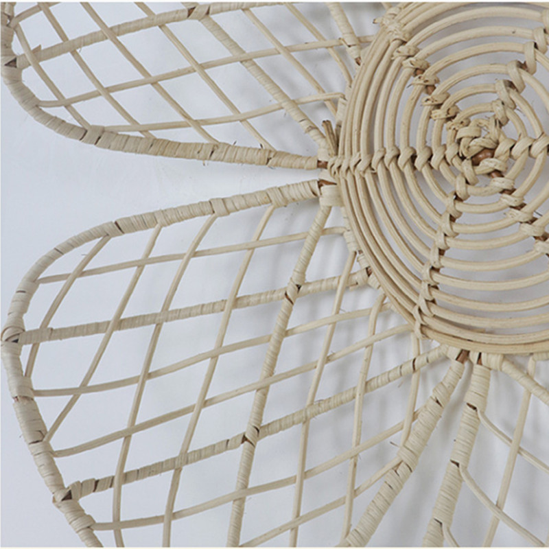 INS Nordic Woven Rattan Flower - Art Craft New Year recension och pris
