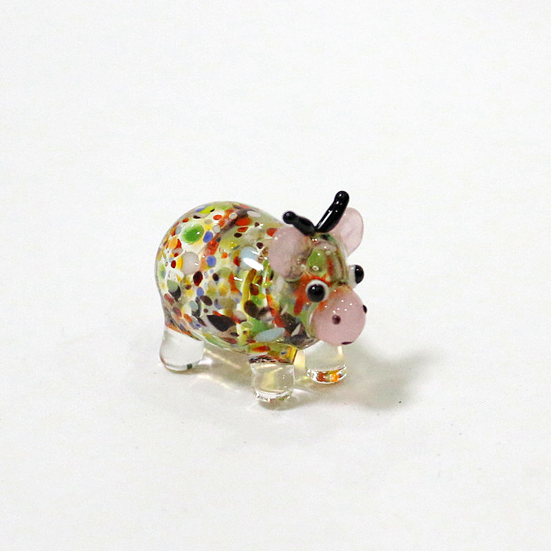 Cute Ox Glass Crafts Fairy Gar - Art Craft New Year recension och pris