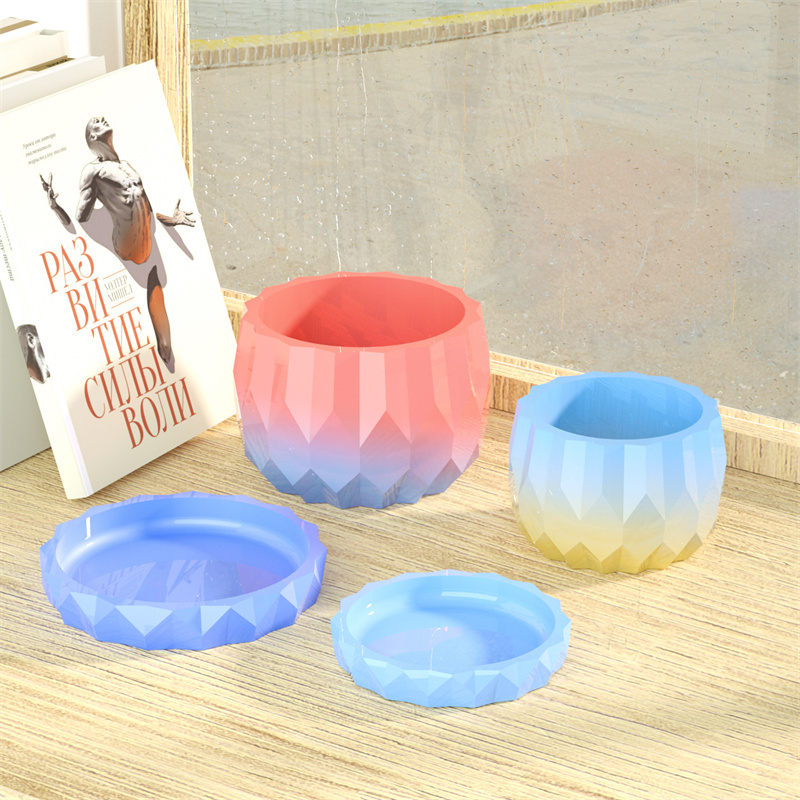1 Set Silicone Planter Molds F - Art Craft Vase recension och pris
