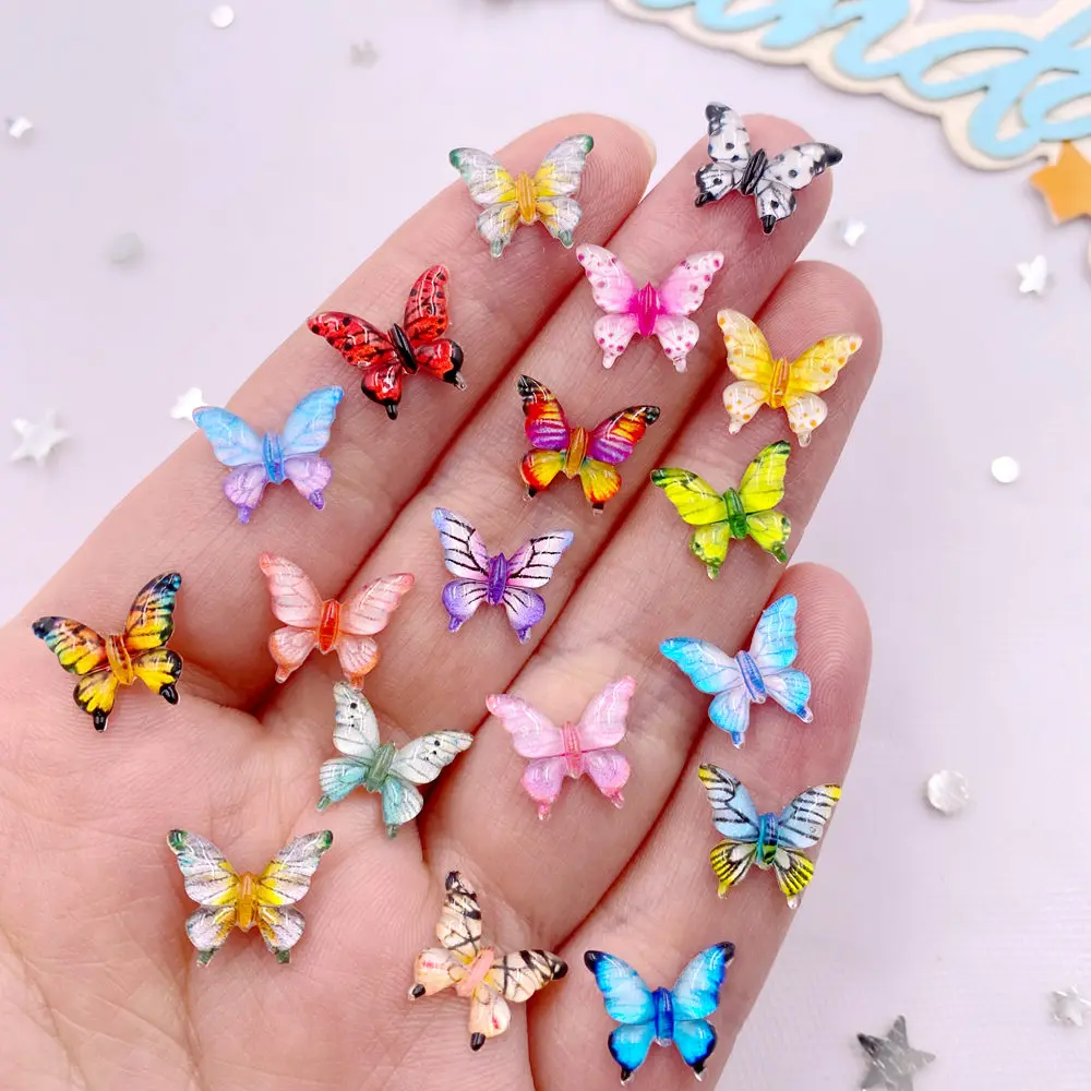 50PCS 10mm Mixed Resin Colorfu - Art Craft New Year recension och pris