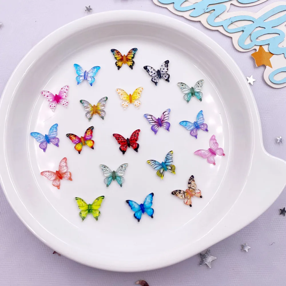 50PCS 10mm Mixed Resin Colorfu - Art Craft New Year recension och pris