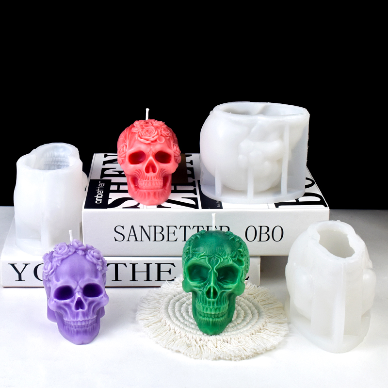 New Halloween Skull Silicone C - Art Craft Halloween recension och pris