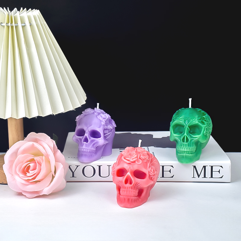 New Halloween Skull Silicone C - Art Craft Halloween recension och pris