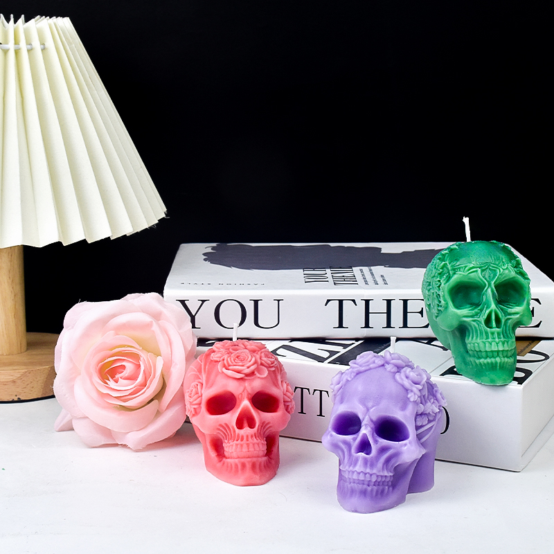 New Halloween Skull Silicone C - Art Craft Halloween recension och pris