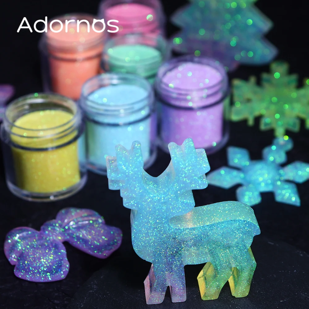 Iridescent Glitter Sugar Powde - Resin Pigment Powder recension och pris