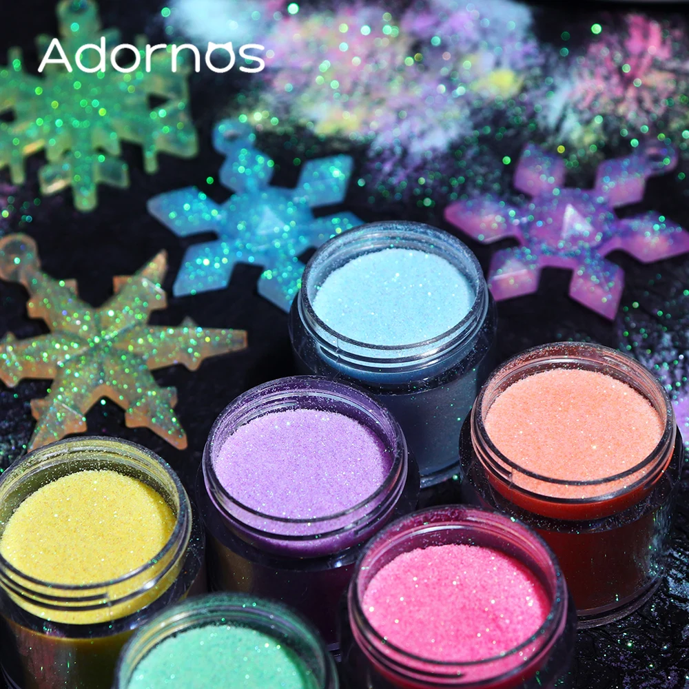 Iridescent Glitter Sugar Powde - Resin Pigment Powder recension och pris