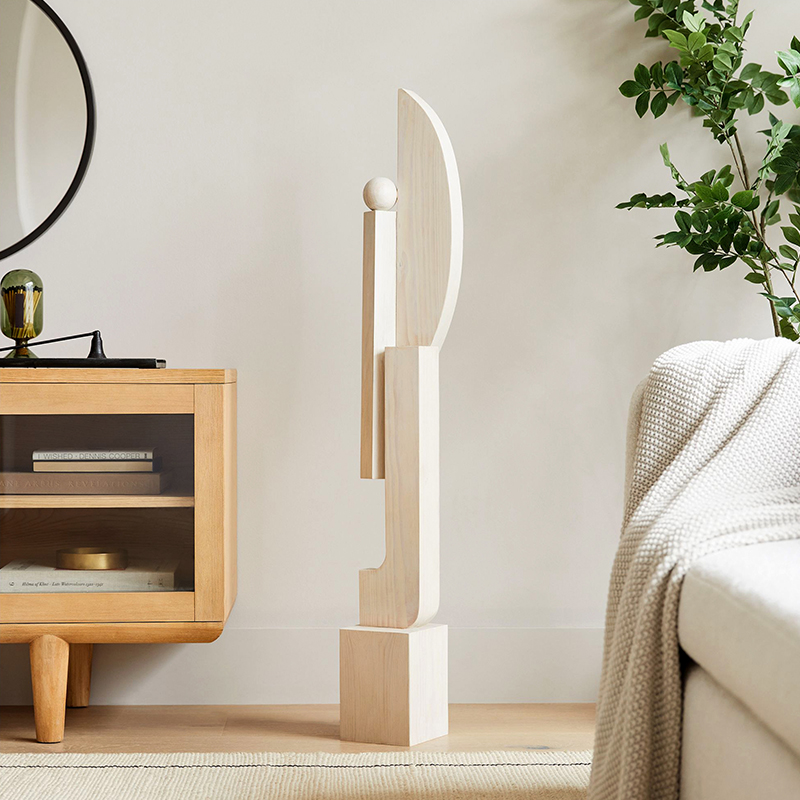 Solid wood abstract geometric  - Exhibition Of Art And Craft recension och pris