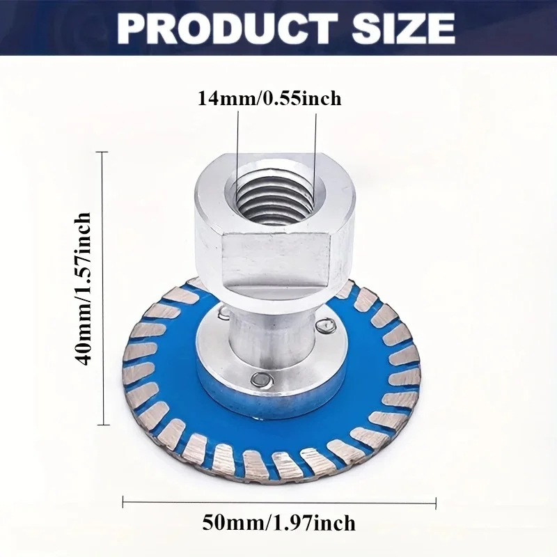 1 PC M14 Flange Diamond Cuttin - Mosaic Tile Supply recension och pris