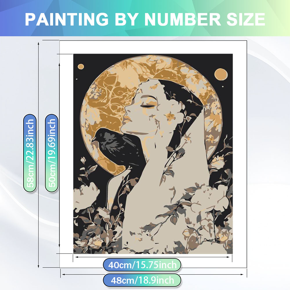 HUACAN Diy Oil Painting By Num - Art Craft Picture recension och pris