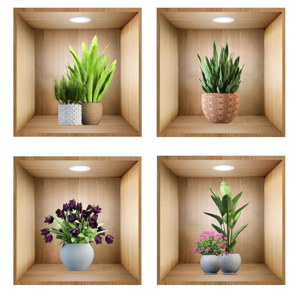 Indoor Plant Decor 3D Vinyl Ar - Art Craft Easy With Paper recension och pris