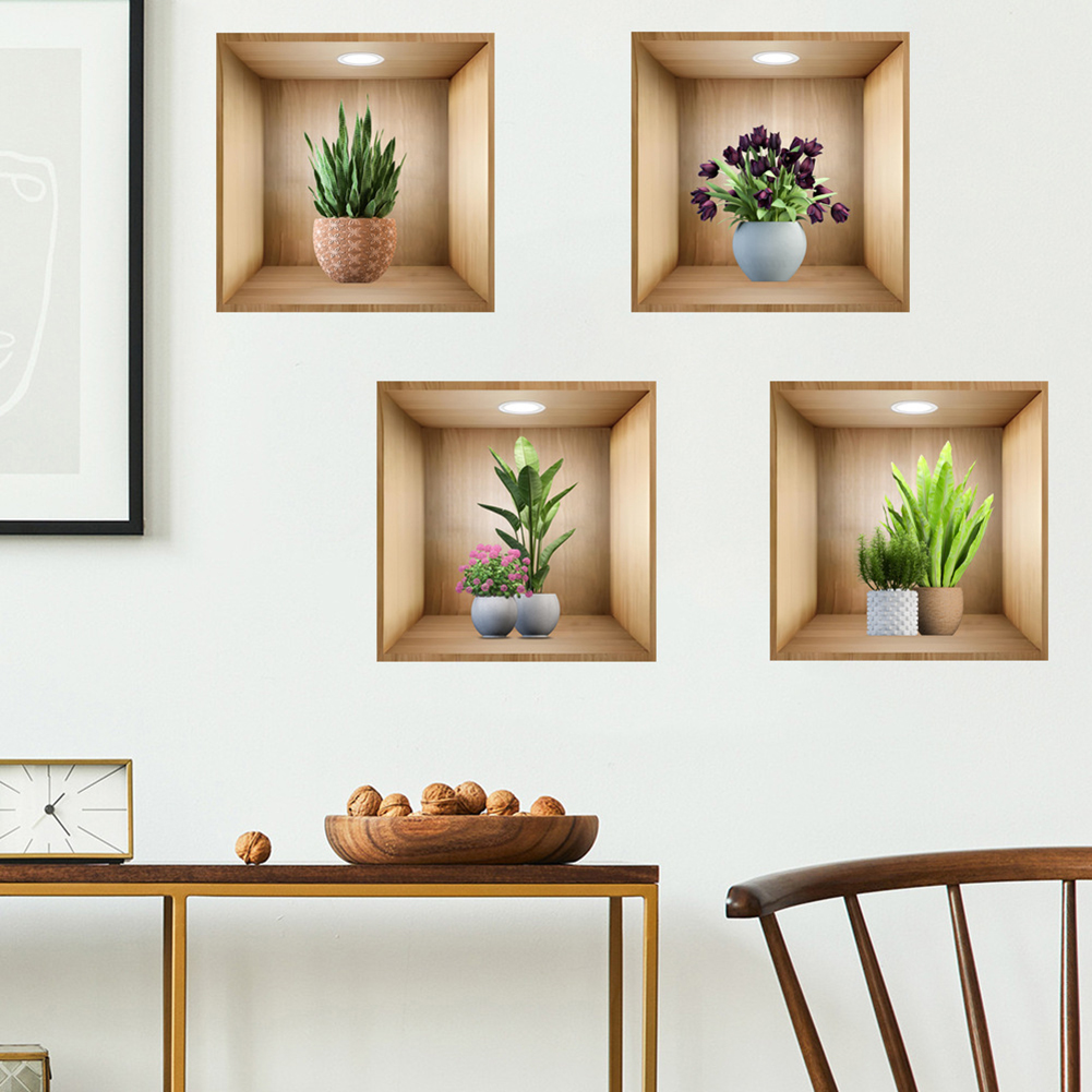 Indoor Plant Decor 3D Vinyl Ar - Art Craft Easy With Paper recension och pris