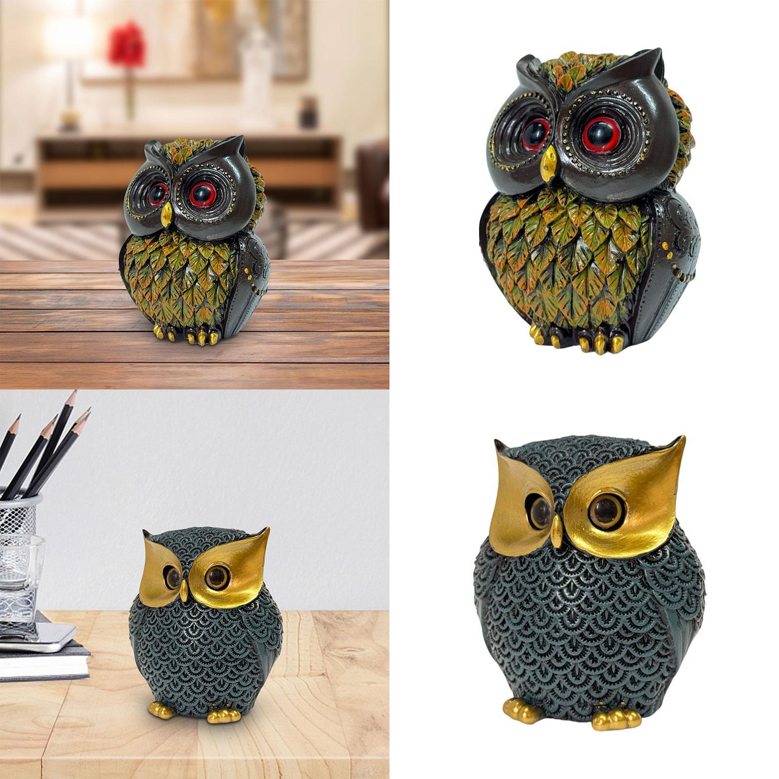 Owl Statue Indoor Figurine Art - Exhibition Of Art And Craft recension och pris