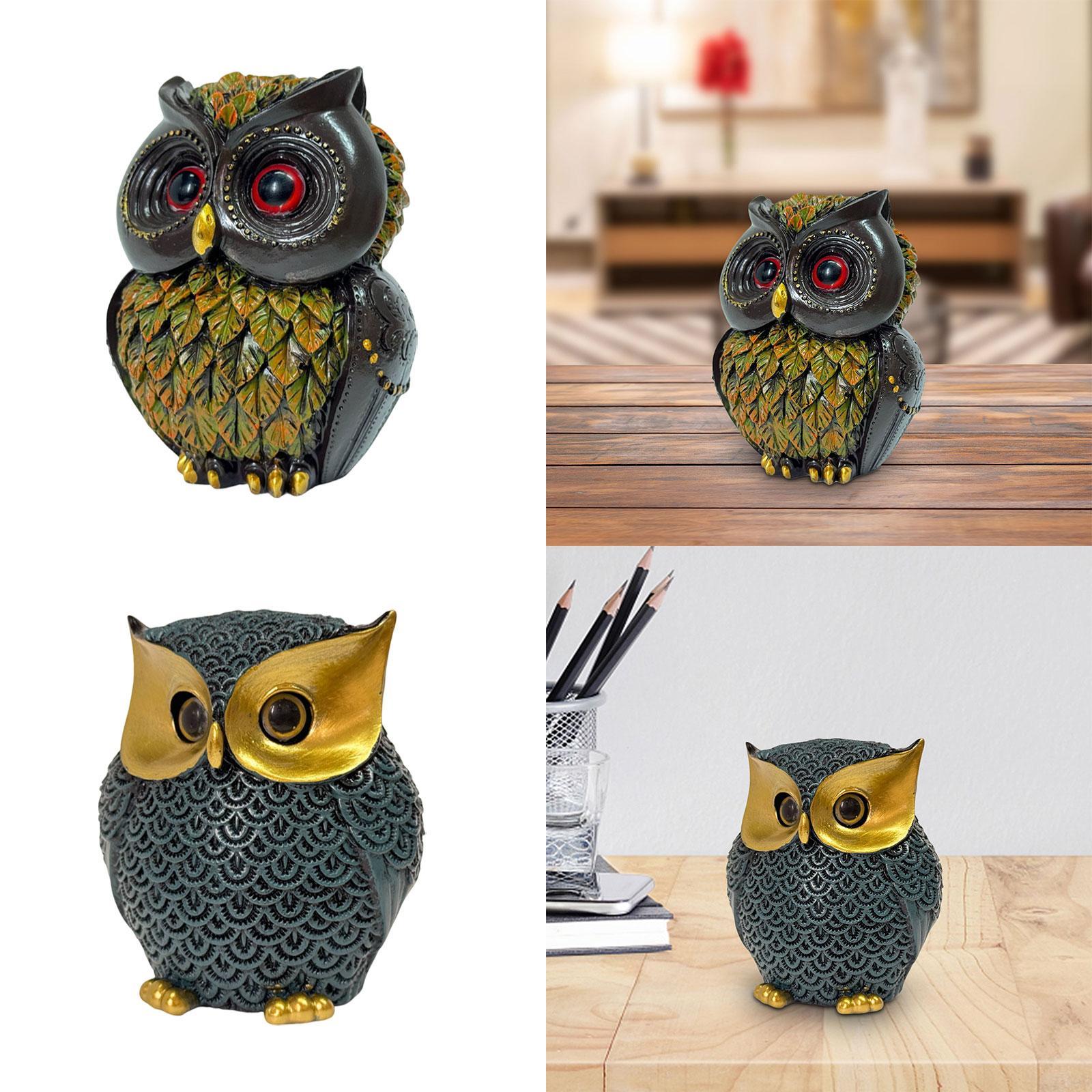 Owl Statue Indoor Figurine Art - Exhibition Of Art And Craft recension och pris