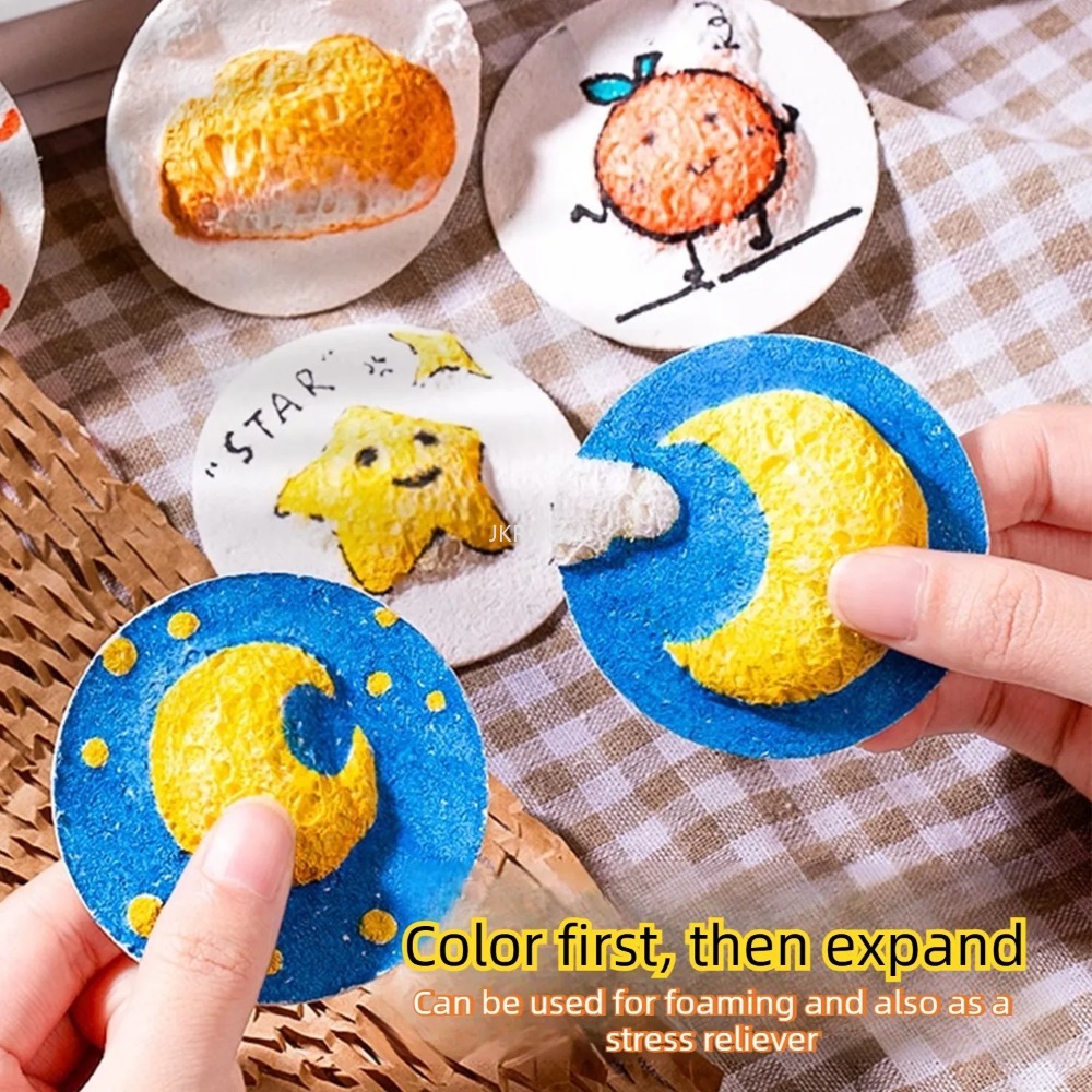 Magic Puffy Foam Texture Paper - Art Craft Halloween recension och pris