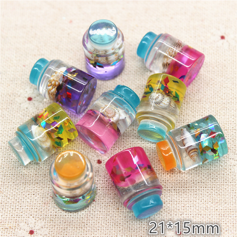 10pcs Cute New 3D Resin Drifti - Art Craft New Year recension och pris
