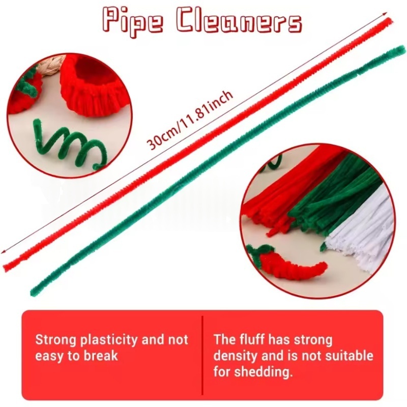 100-300 Pcs Thick Christmas Re - Art Craft New Year recension och pris