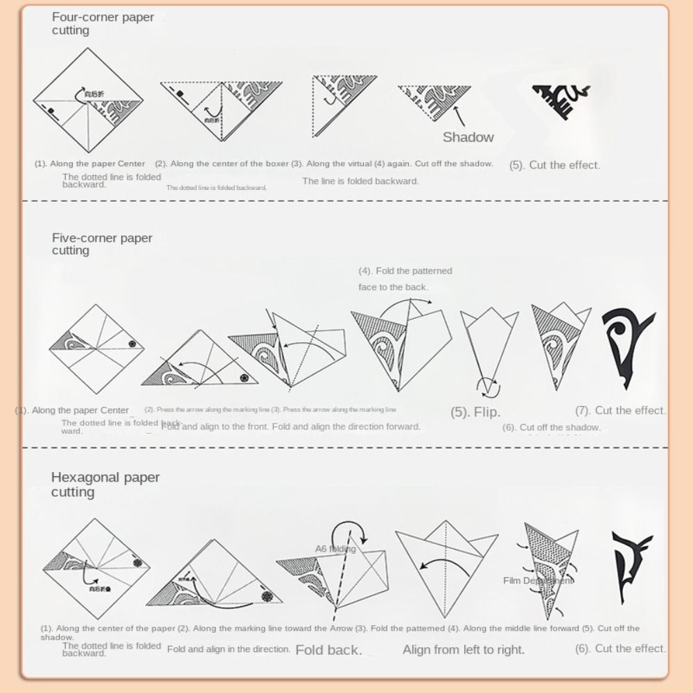 Traditional DIY Paper-cut Chin - Art Craft Easy With Paper recension och pris